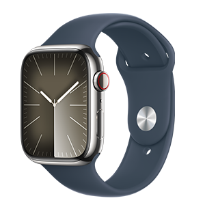 Apple Watch Series 9 GPS Cellular Stainless Steel 45mm SUN Mobile